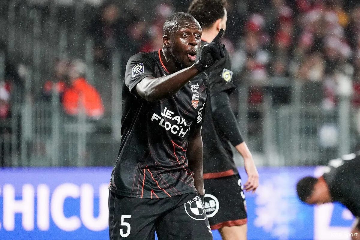 lorient benjamin mendy blesse et absent plusieurs semaines icon win8353 370357