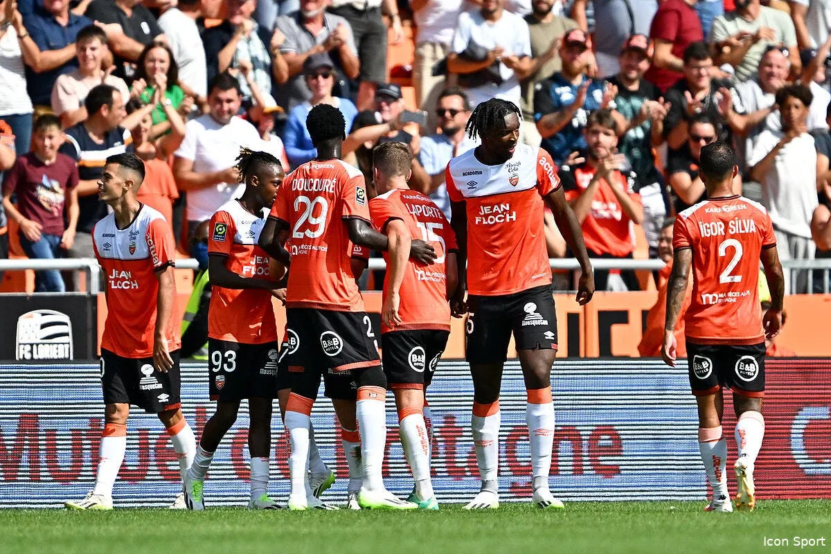 lorient montpellier les compositions 17h05 sur canal foot icon z92 5069 366162