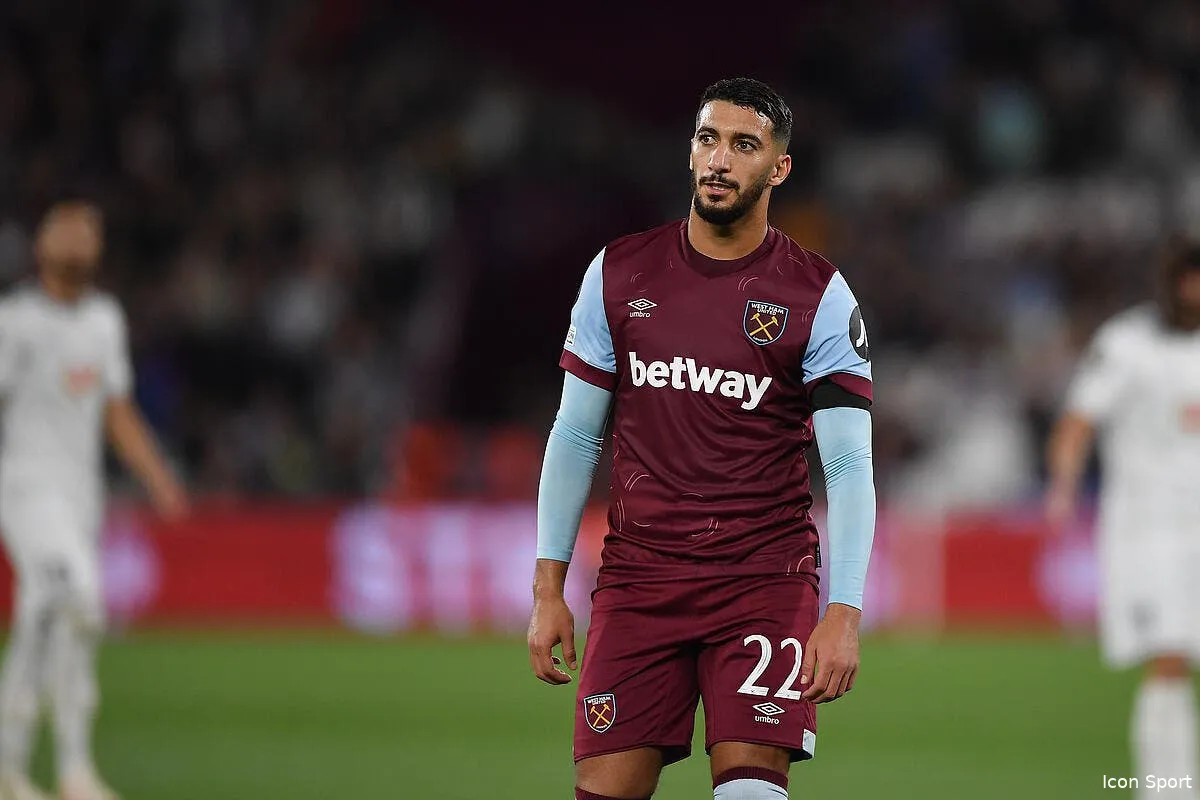lyon se rapproche d un accord avec west ham pour benrahma icon 056 whutbt20230921 095 371266