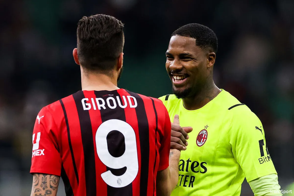 maignan se paye benzema retrouvailles salees avec les bleus icon spi 049 jm milan genoa 341891