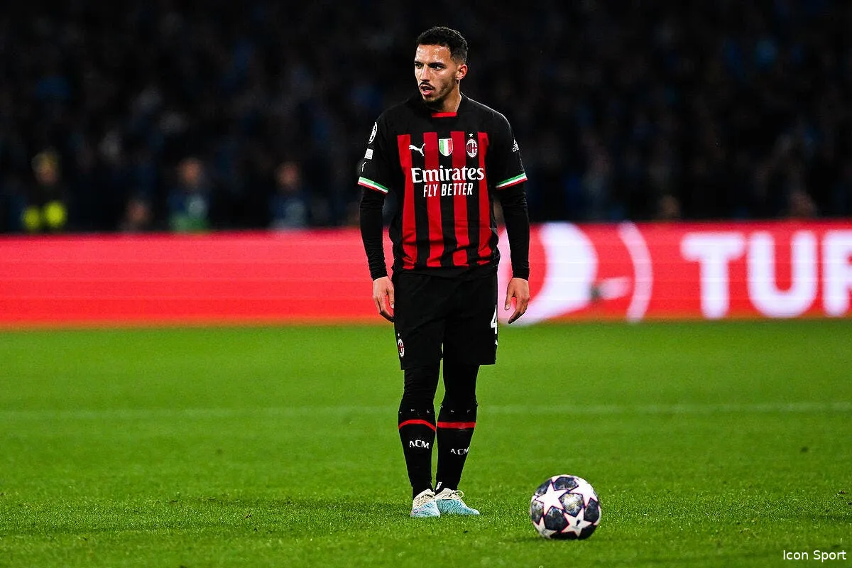 mauvaise nouvelle pour milan avec la fin de saison de bennacer icon lps 905027 360273