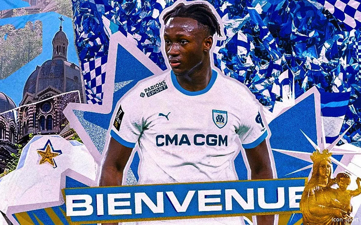 officiel ismael kone premiere recrue de l om 240703 kone 377970