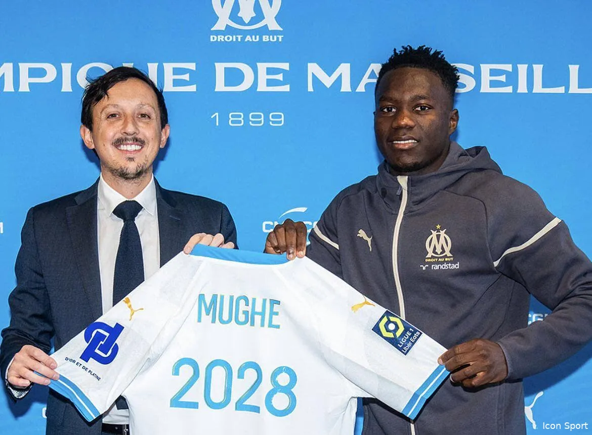officiel l om prolonge sa fleche camerounaise mughe 369475