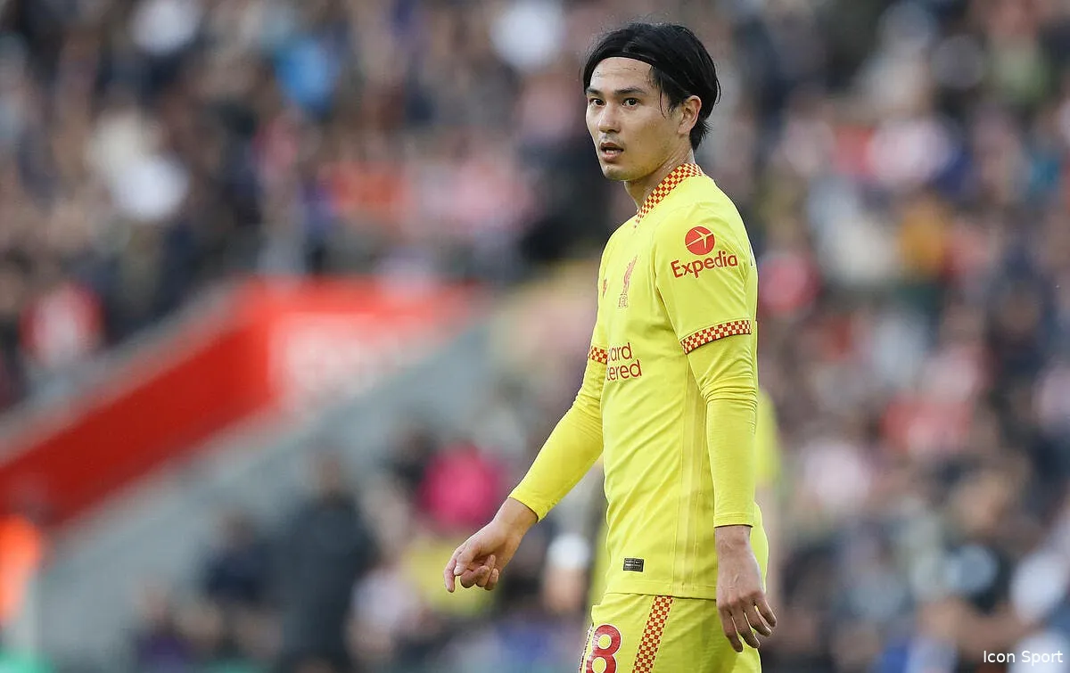 ol ou asm l agent de minamino fait une annonce icon spi 072 southampton liverpool 343835