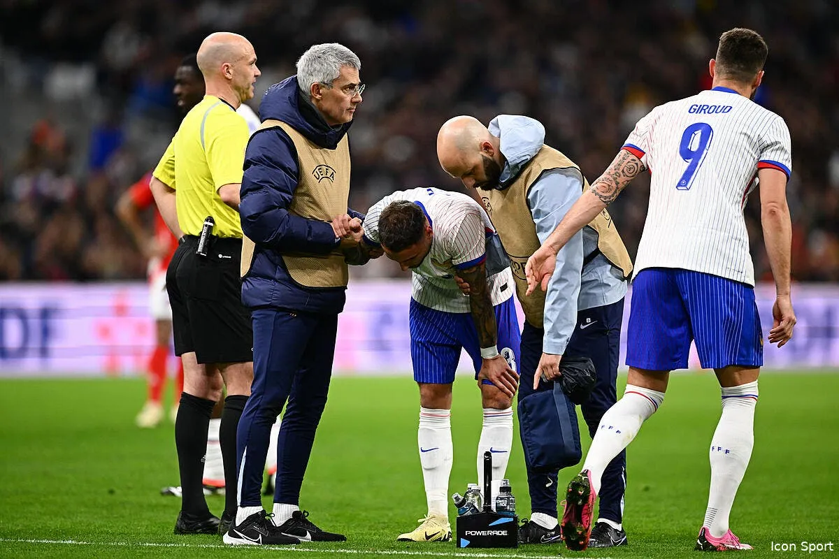 om jonathan clauss absent trois a quatre semaines iconsport 203006 0115 373748