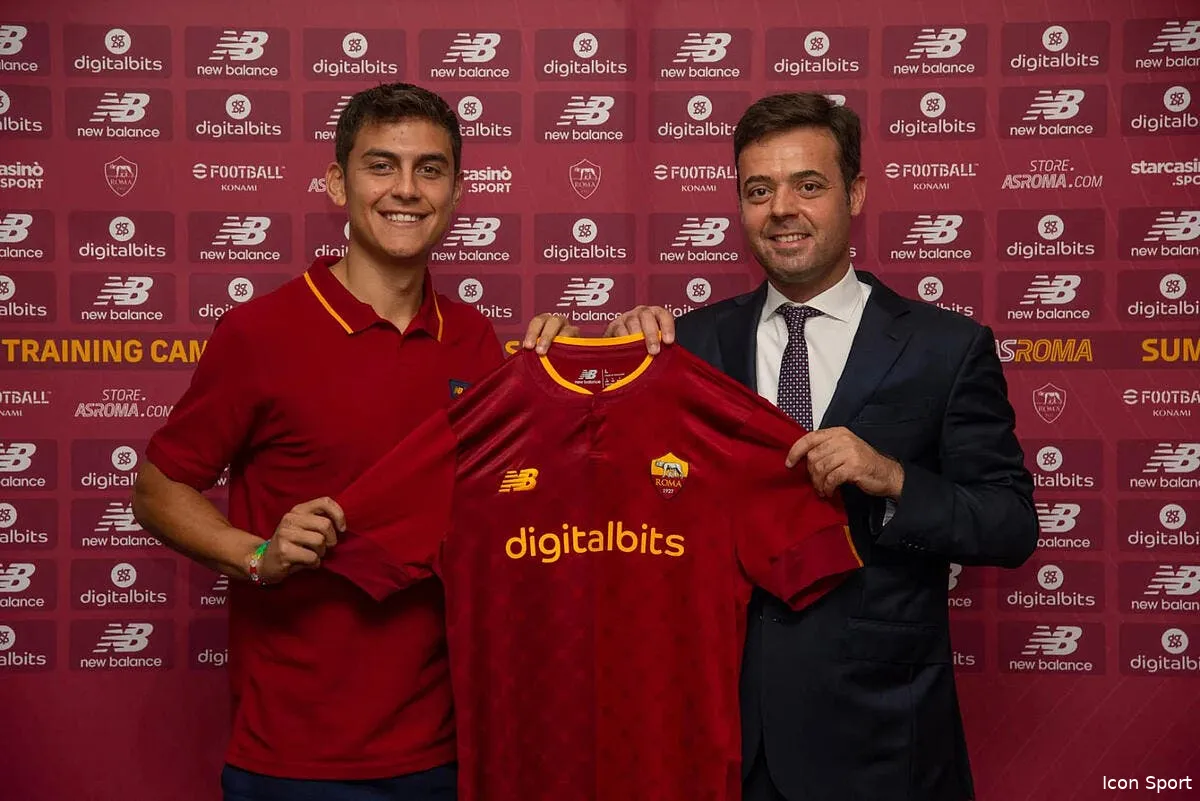 paulo dybala signe a l as rome officiel dybala 345981