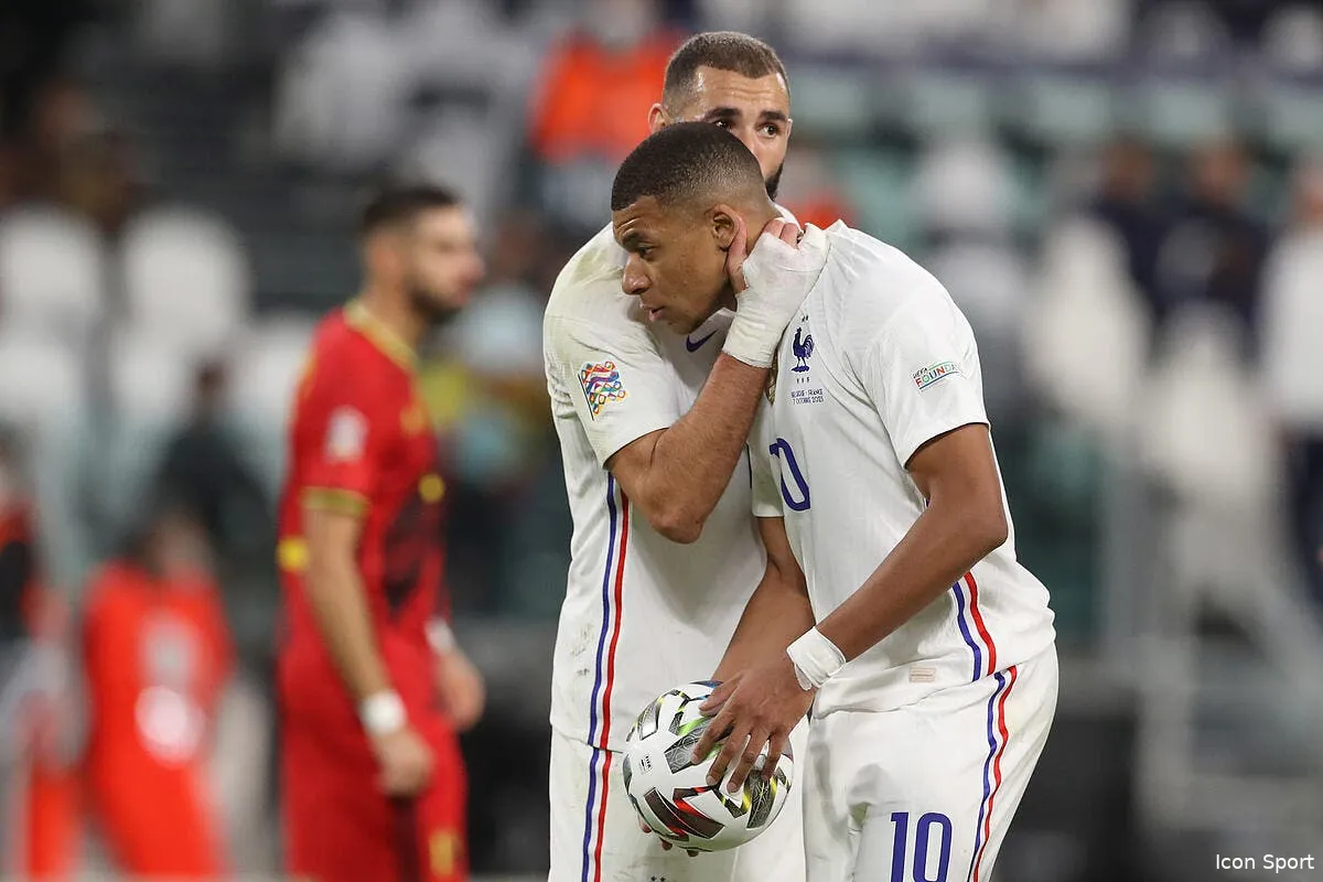 psg benzema ne va pas lacher mbappe chez les bleus icon spi 113 jm belgium france 327385