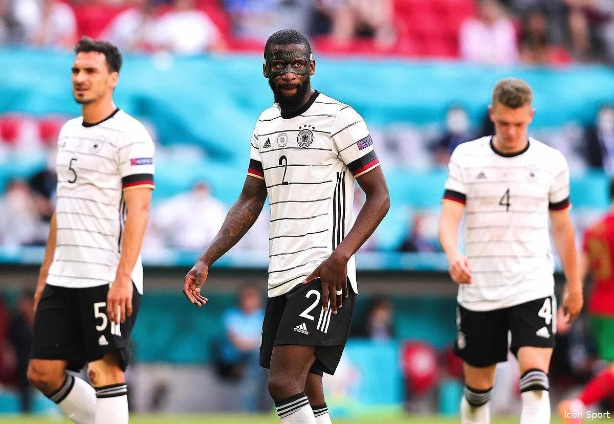 psg le soldat rudiger en approche icon 245465046 317365