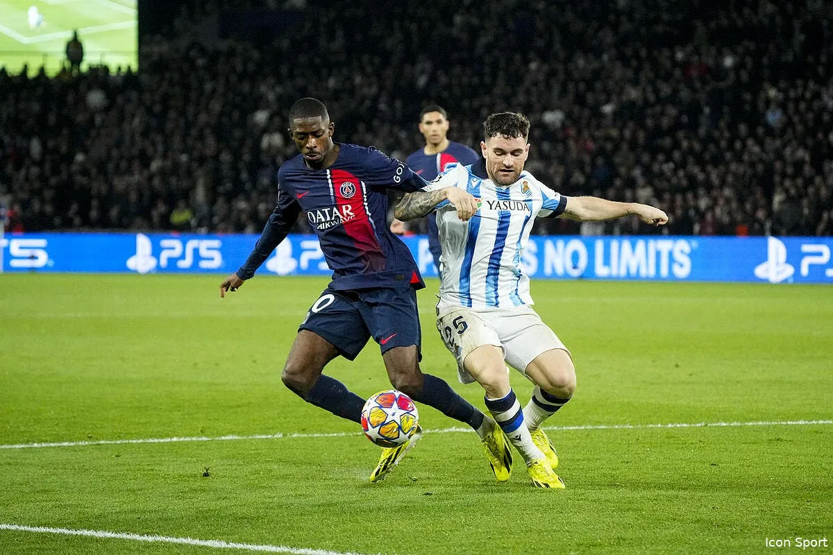 real sociedad psg les compos 21h sur c foot et rmc sport 1 iconsport 190838 0177 372814