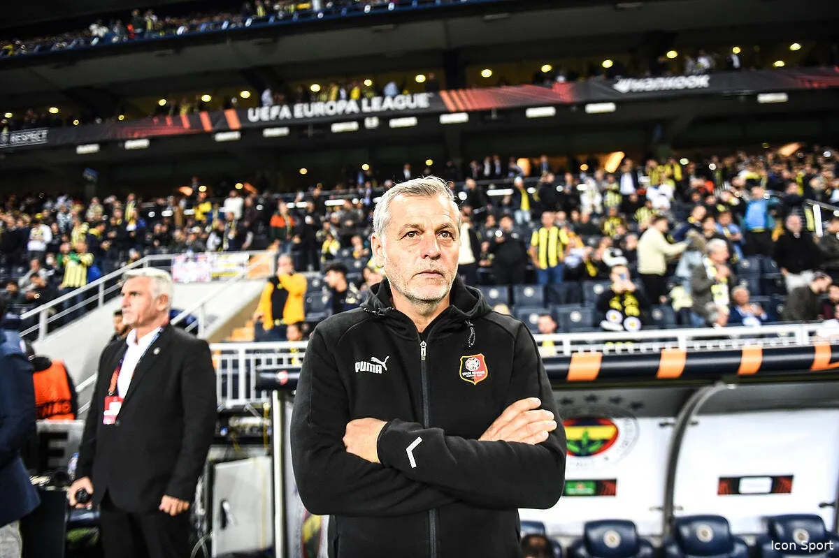 rennes 48h plus tard genesio est toujours furieux icon fener v rennes only icon 230 352945