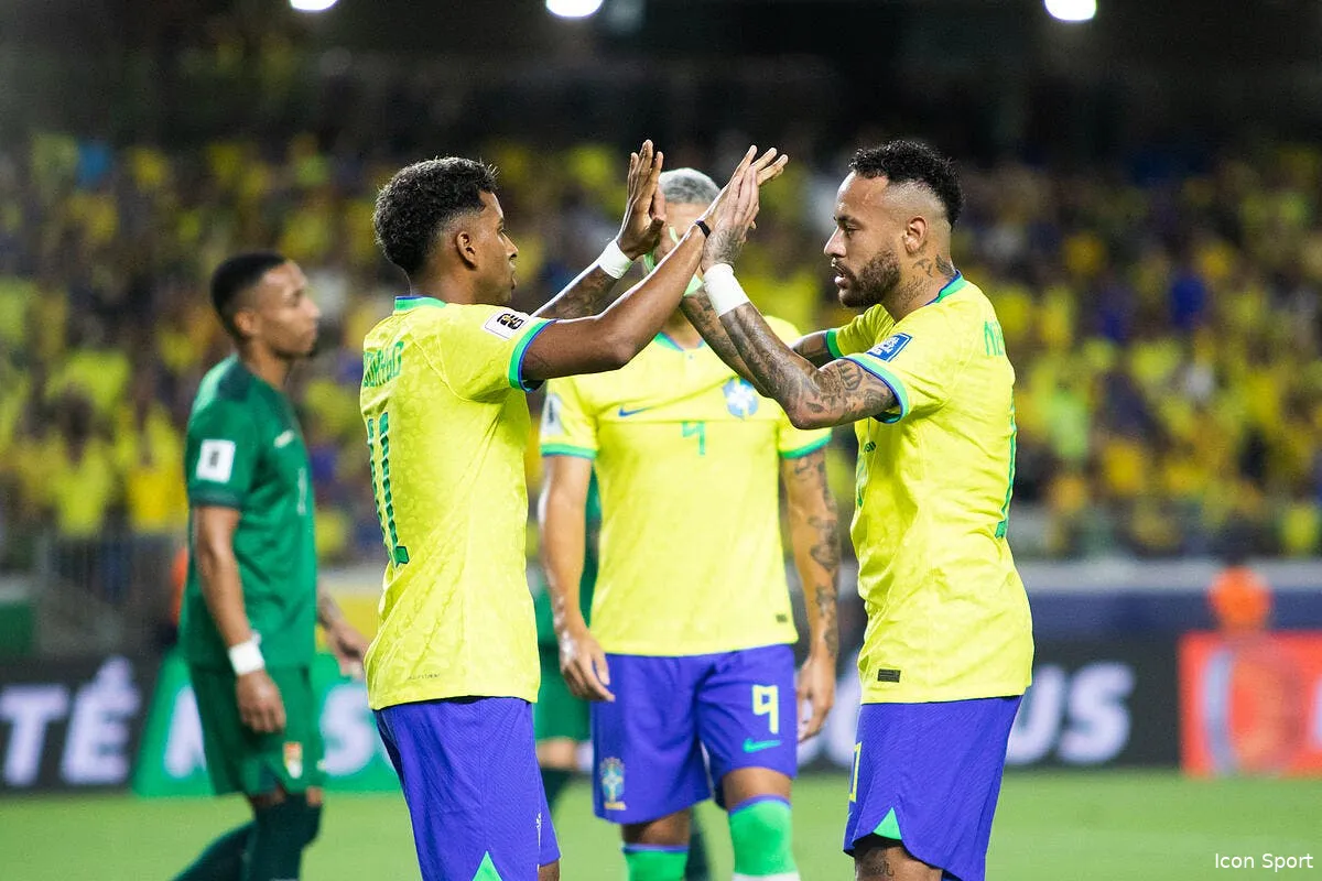 rodrygo victime d un racisme ecoeurant neymar s enerve icon sipausa 48234675 368351