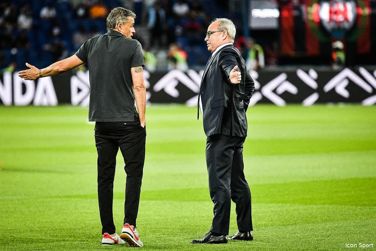 un ancien lyonnais au psg luis enrique a pris un stop enrique 10 387018
