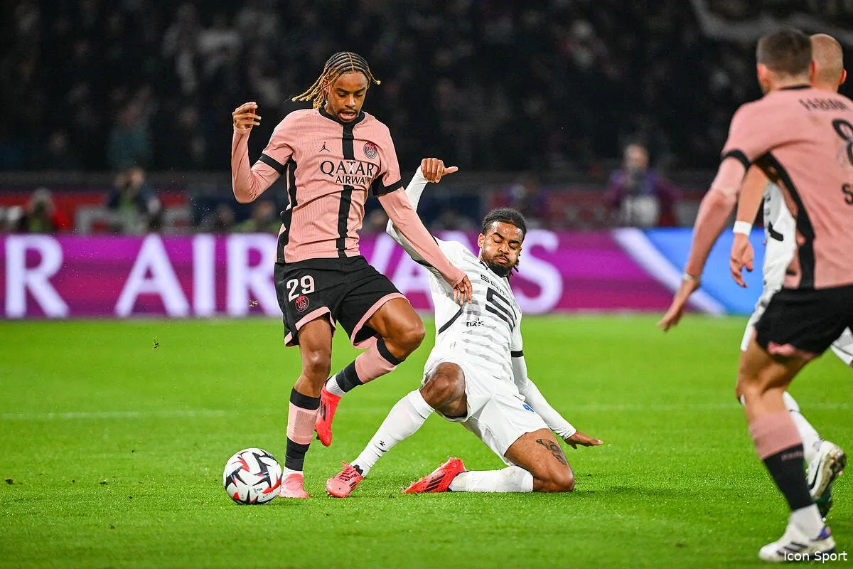 video le bijou de barcola qui ouvre le score pour le psg iconsport 240309 0074 381778