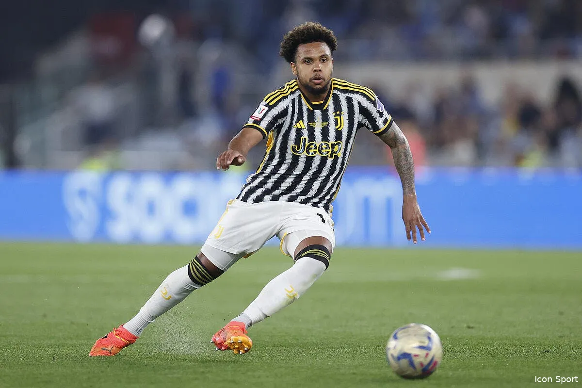 weston mckennie a l ol le mouvement est lance iconsport 223214 0304 378234