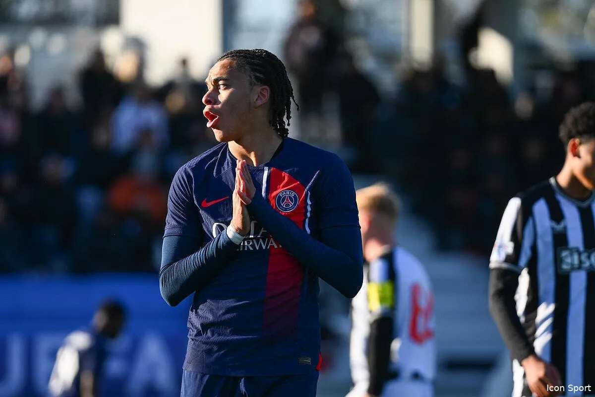 youth league le psg en danger apres sa defaite contre newcastle icon dib 281123 10 01 368535
