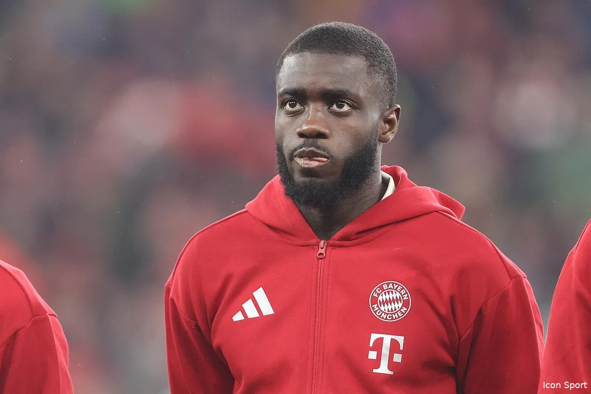 bayern dayot upamecano victime d une blessure au genou iconsport 254479 0018 390336