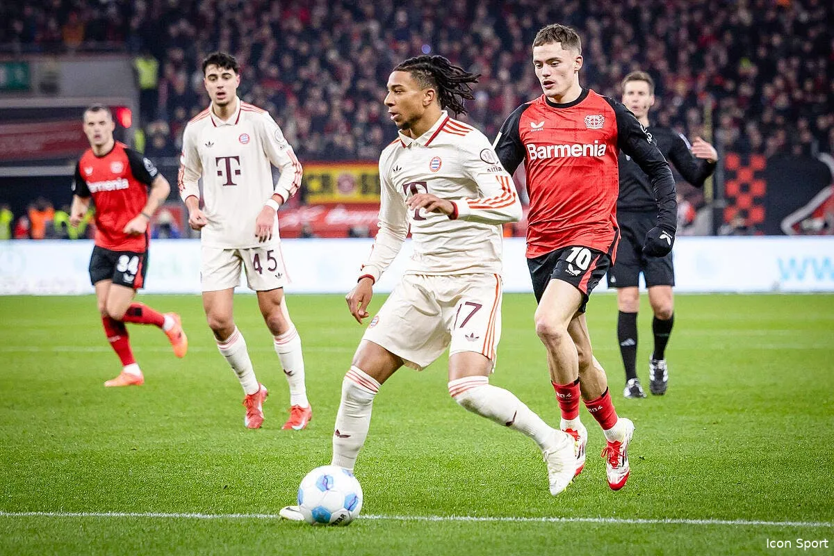 bayern leverkusen les compos 21h sur canal sport iconsport 252328 0256 389382