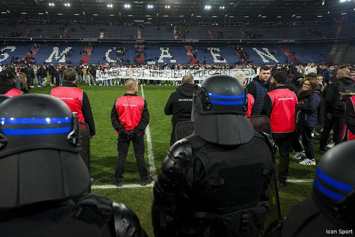 caen sanctionne apres des incidents a d ornano iconsport 257947 0058 391739