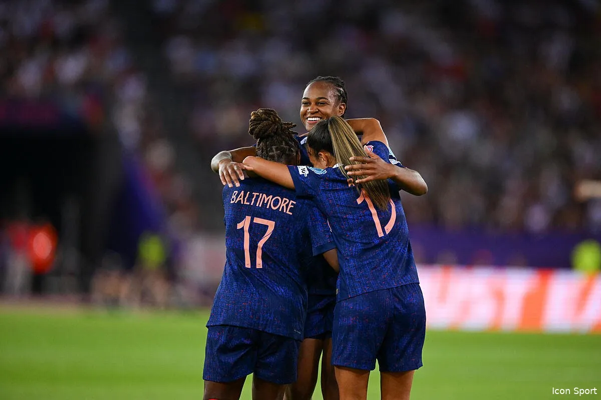 euro la france mene 2 0 et roule sur les anglaises iconsport 263646 0097 395282