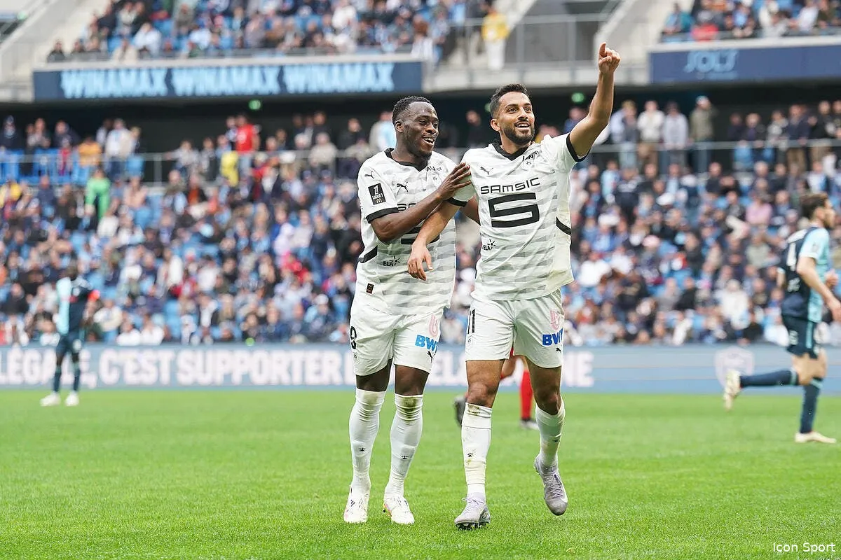 l1 rennes humilie le havre angers domine montpellier iconsport 257499 0218 391236