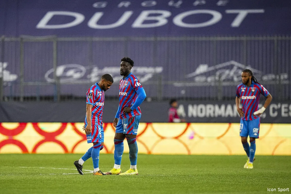 l2 caen est officiellement relegue en national iconsport 257947 0057 391496