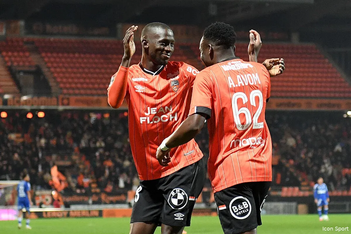 l2 lorient pulverise bastia et reprend la tete iconsport 254925 0012 389867