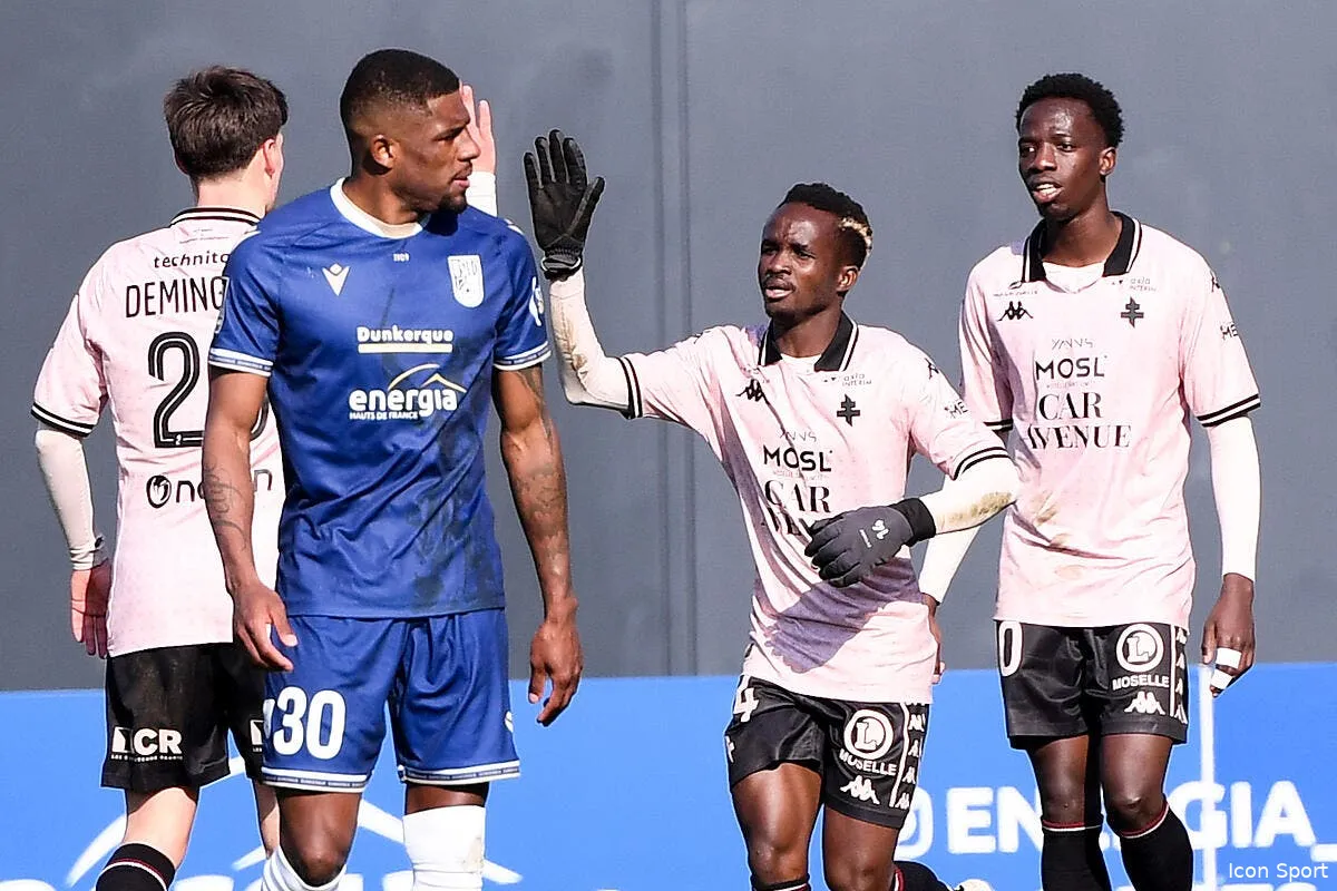 l2 metz frappe un grand coup le paris fc coule iconsport 254879 0105 389849