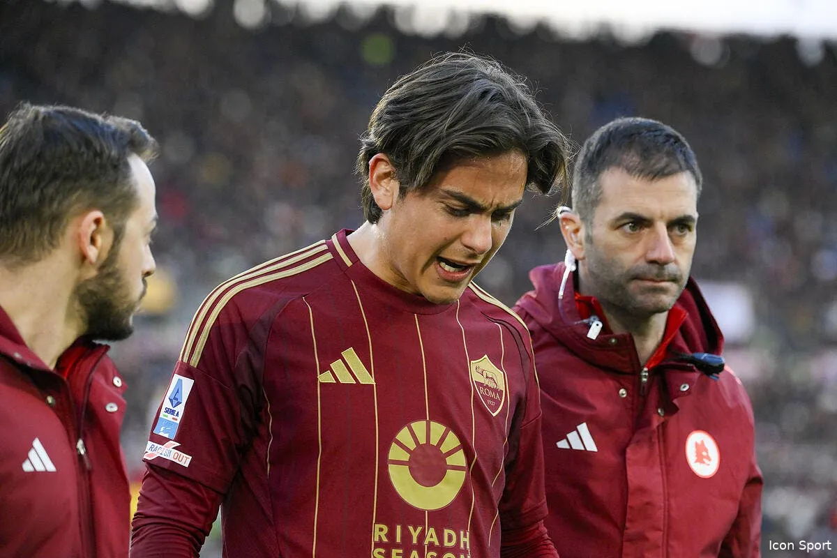 la roma perd dybala jusqu a la fin de saison iconsport 255027 0068 390084