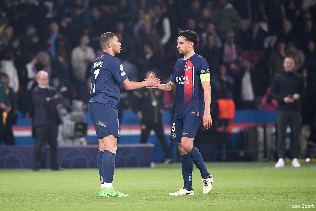 ldc le psg en finale marquinhos pense fort a mbappe iconsport 219795 0499 393496