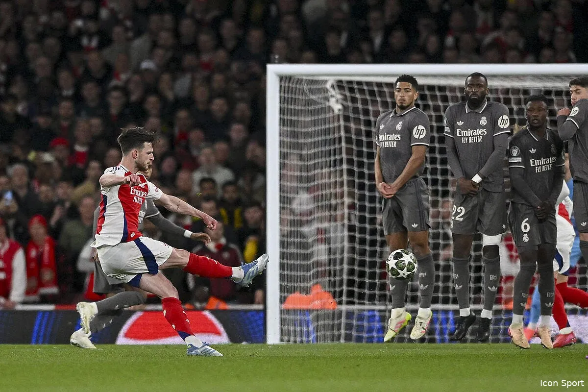 ldc rice en mode juninho arsenal fracasse le real madrid iconsport 257028 0082 390985