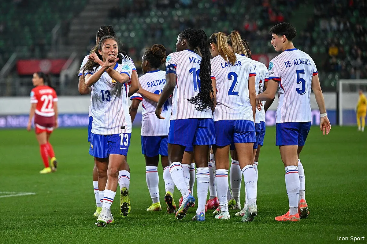 ldn l equipe de france feminine continue son carton plein iconsport 256649 0091 390781