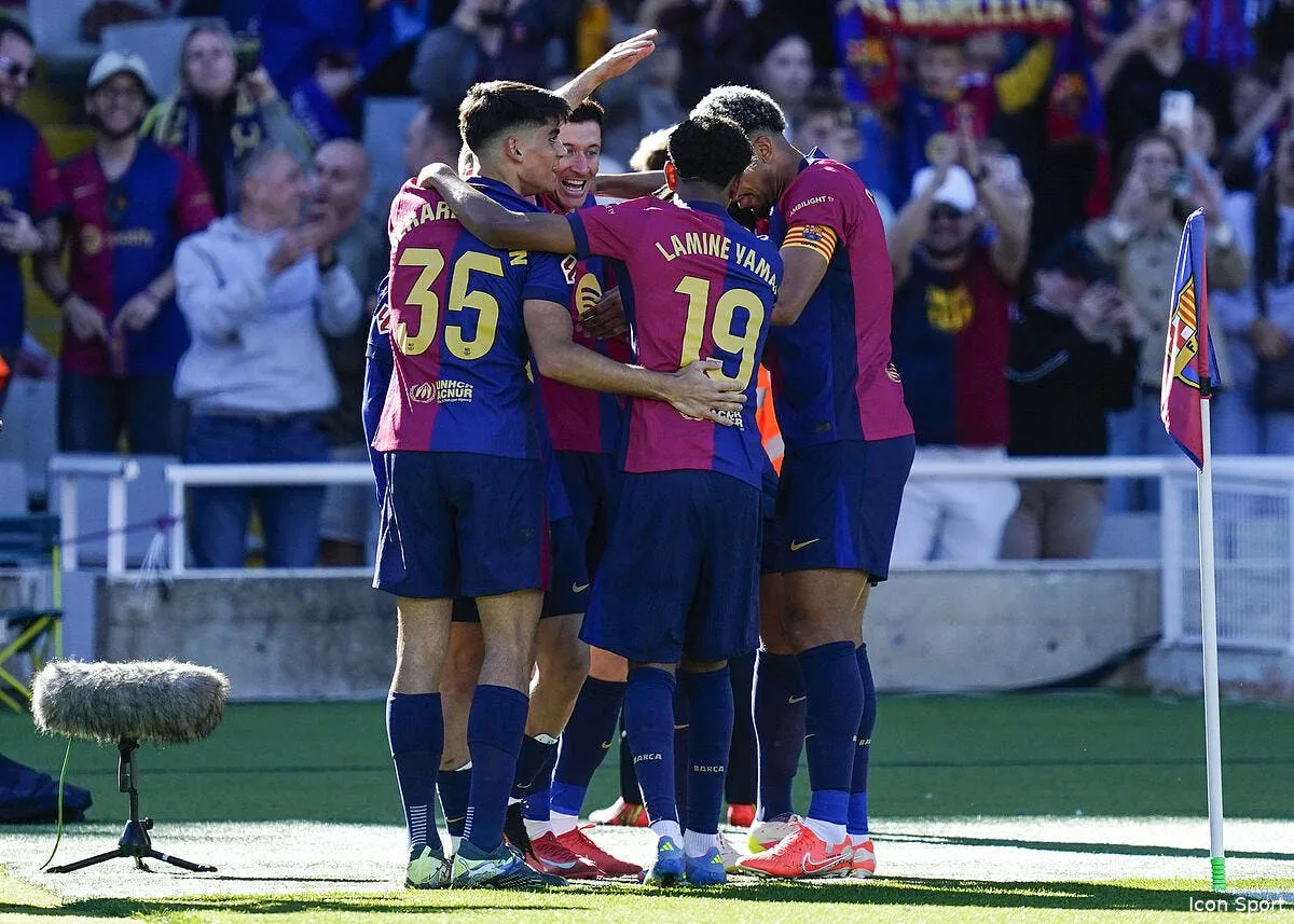 le barca deroule lewandowski distance mbappe iconsport 256324 0026 390546