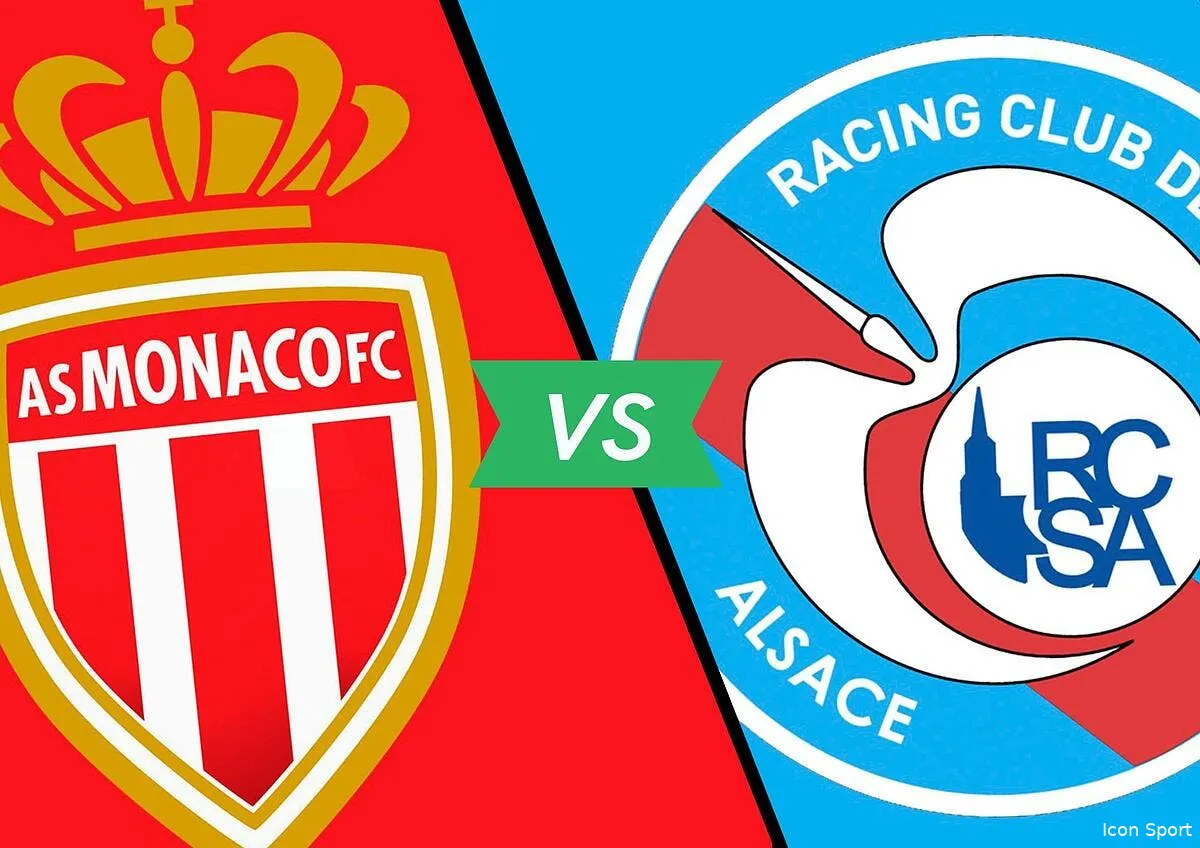 monaco strasbourg les compos 19h sur dazn iconsport 257712 0001 391531