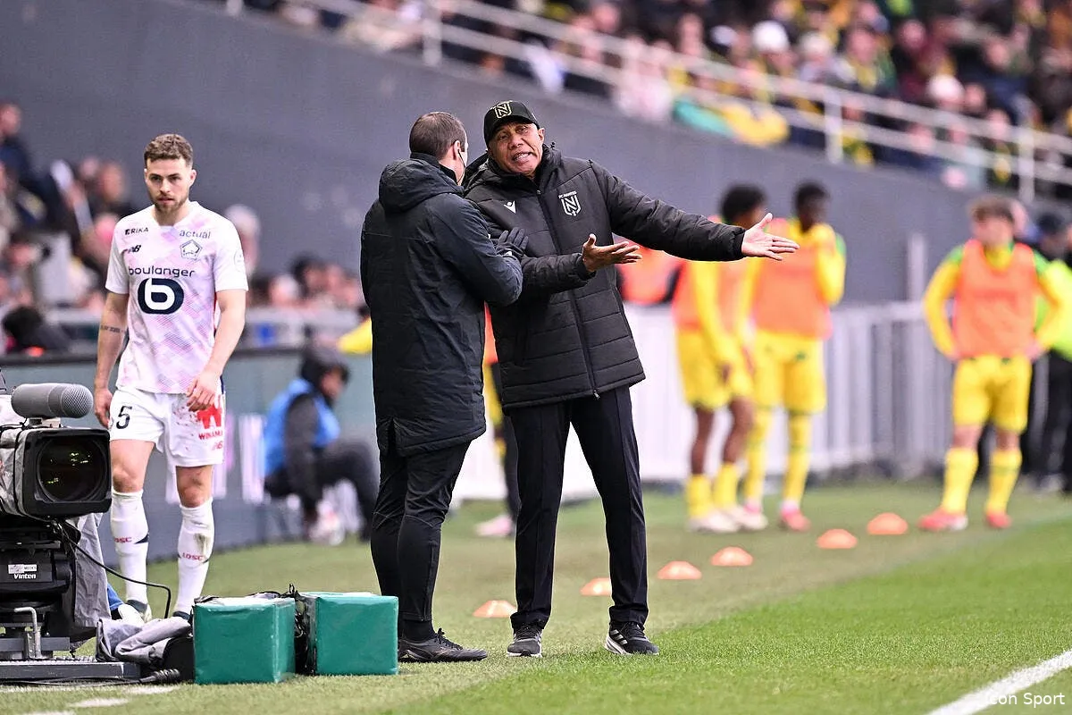 nantes kombouare crache sur le succes contre lille iconsport 254896 0144 389864