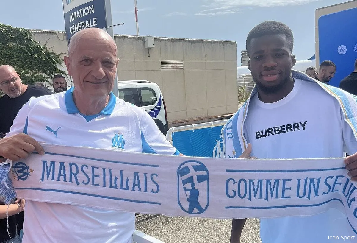 om hamed junior traore est arrive a marseille om 397956