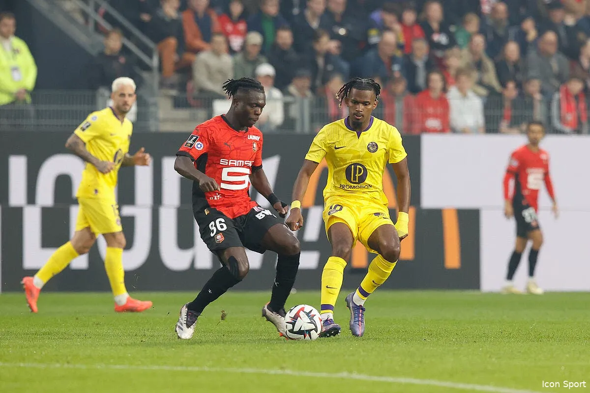 toulouse rennes les compos 19h sur dazn iconsport 244189 0160 392213