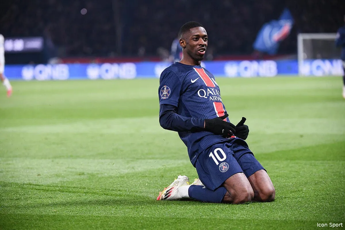 trophees unfp ousmane dembele le meilleur joueur de l1 iconsport 255064 0131 392616