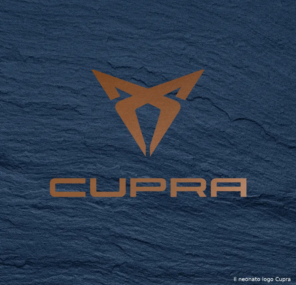 logo copper texture