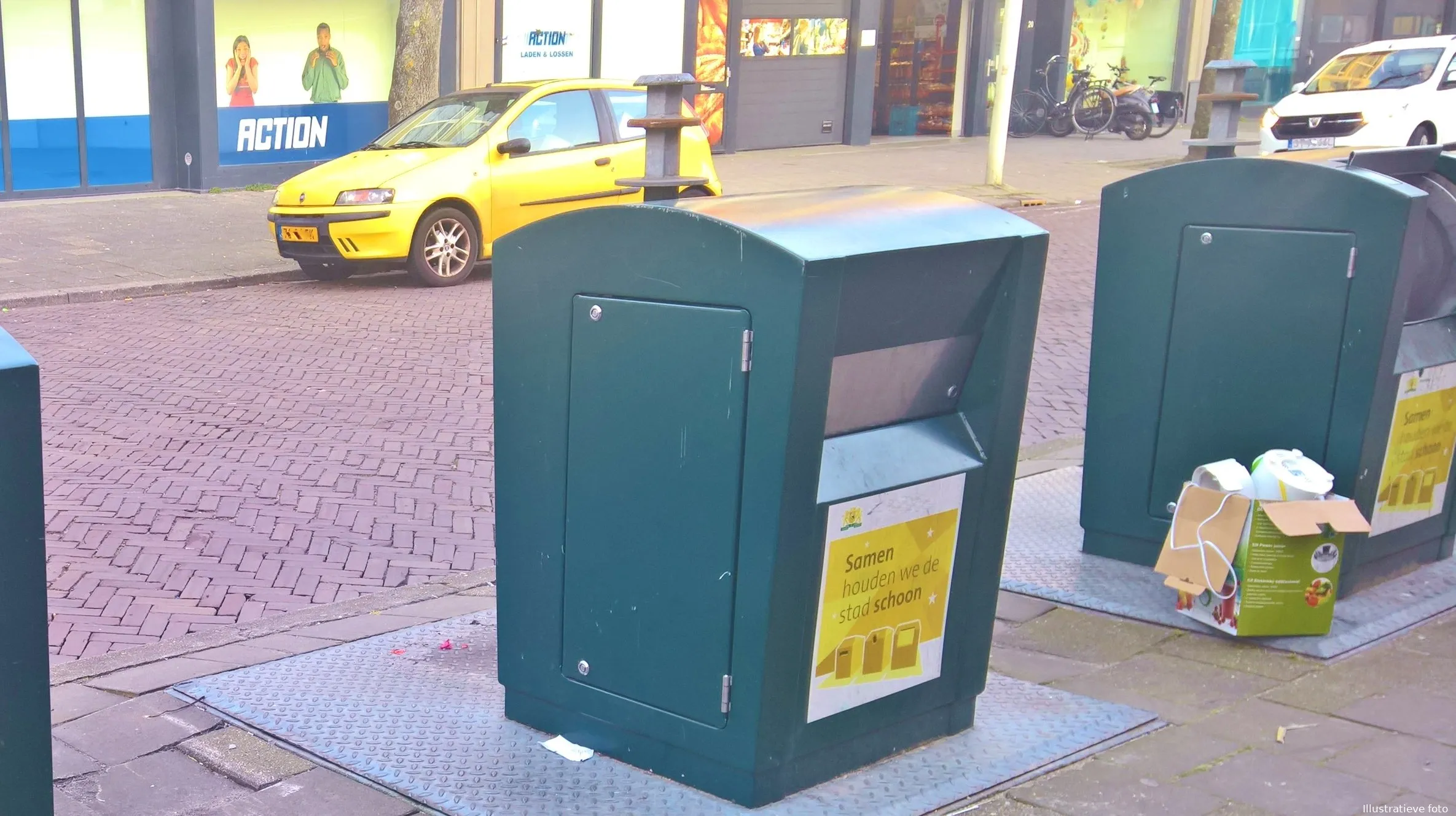 ambachtsgaarde recycling containers the hague 2018 02