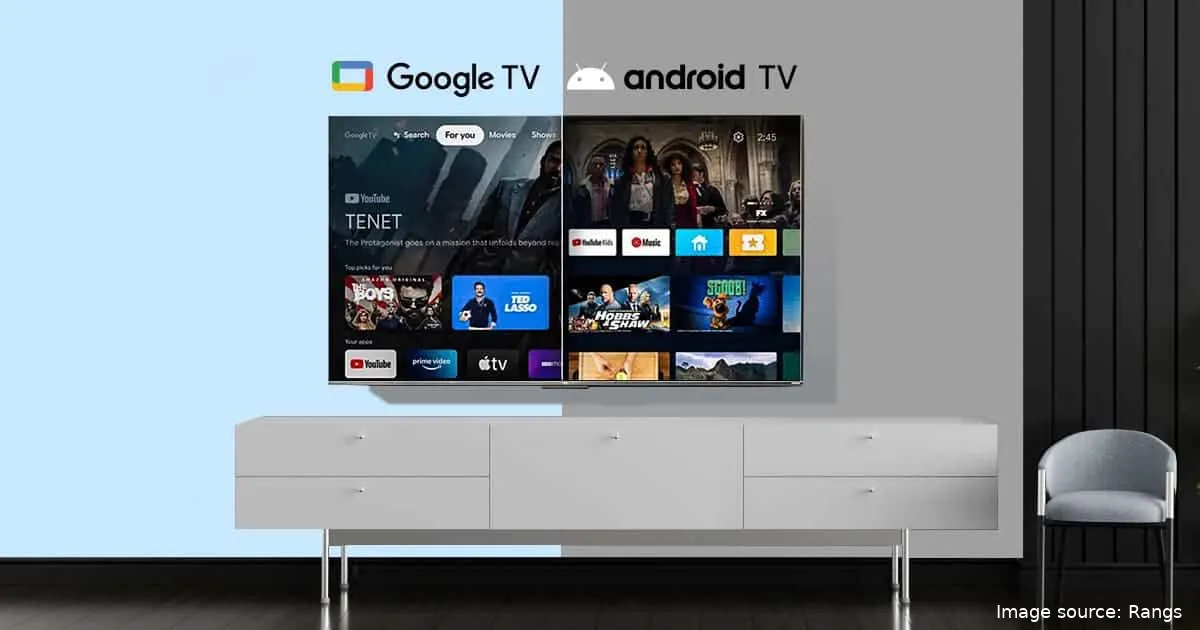 google tv and android tv