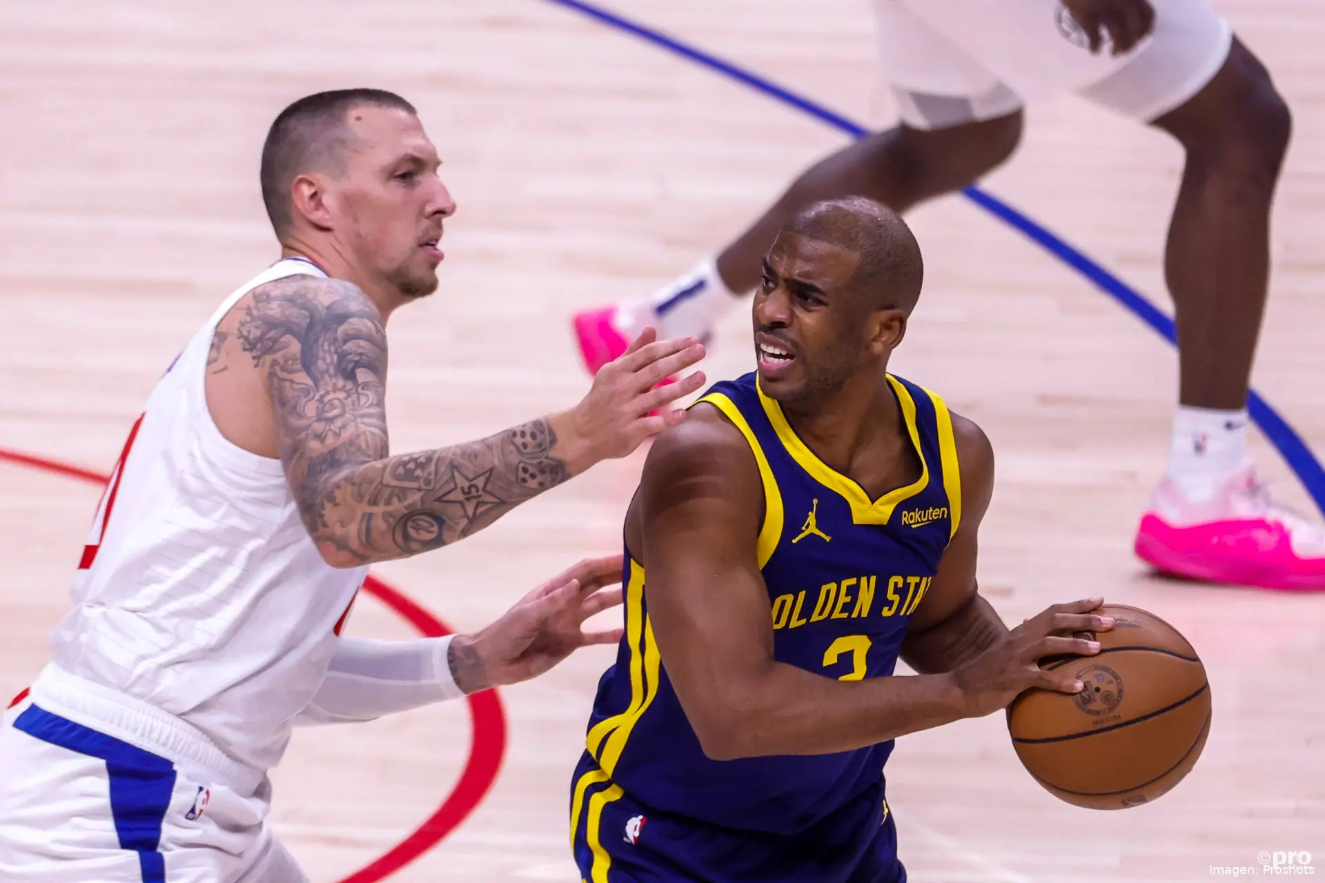 chris paul zubac warriors clippers copyright proshots 23526864