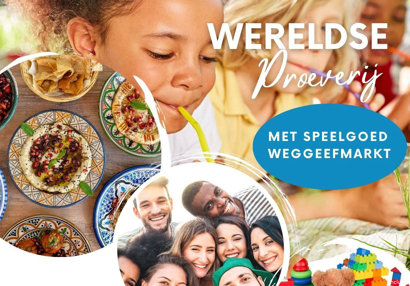 Wereldse proeverij en speelgoed weggeefmarkt Velp