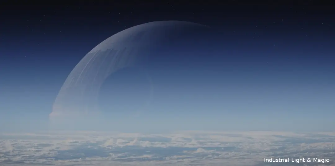 rogue one scarif death star