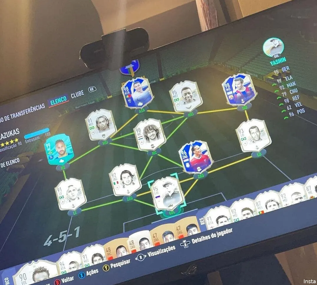 fifa l incroyable equipe de neymar sur fut sans parisien neymar a une grosse equipe a fut sur fifa 21 310291