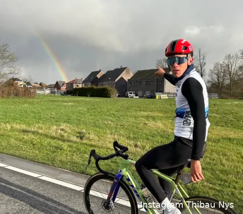 Thibau Nys' big goal is clear