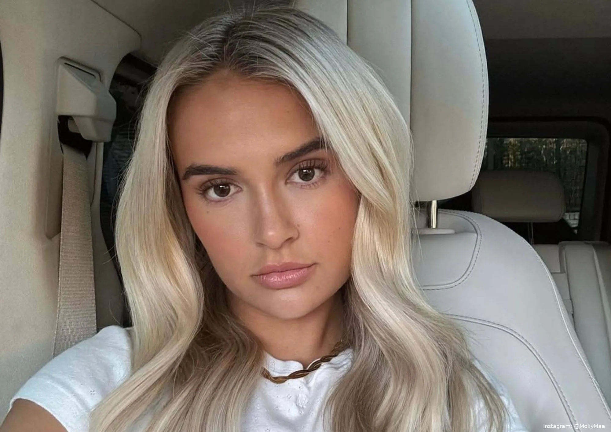 Blue and Gold Geometric Modern Border Page A4 Horizontal