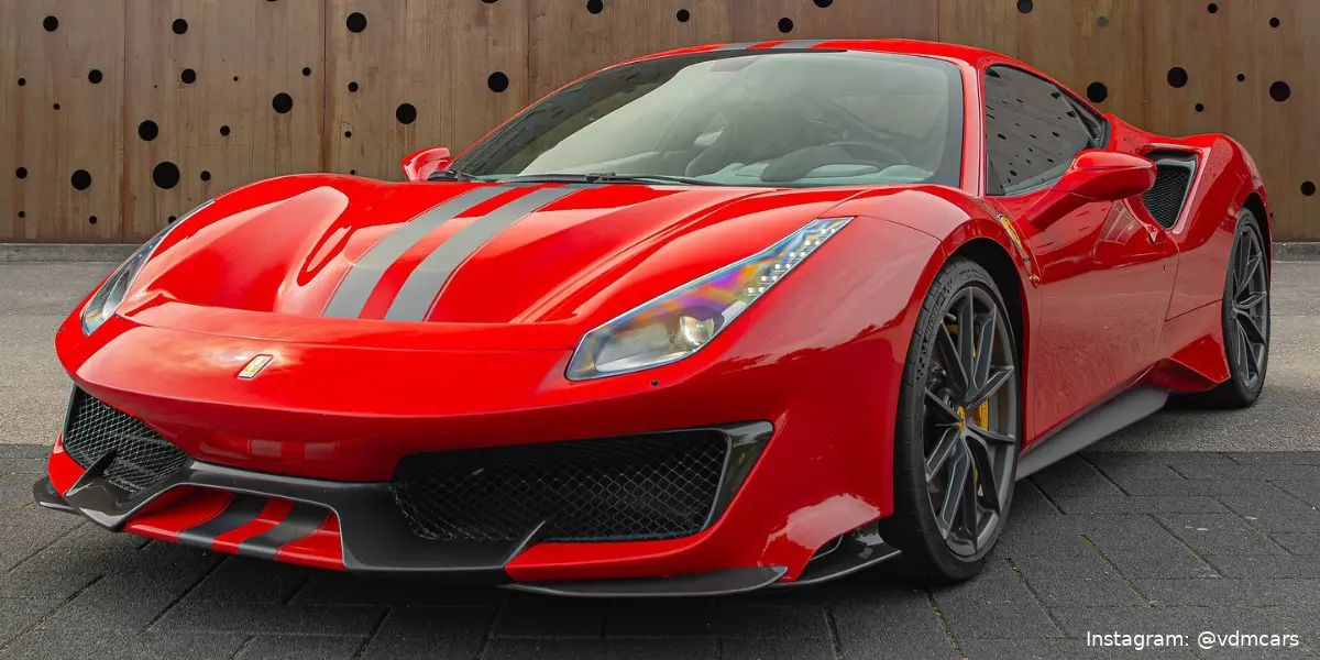 ferrari 488 pista vdm