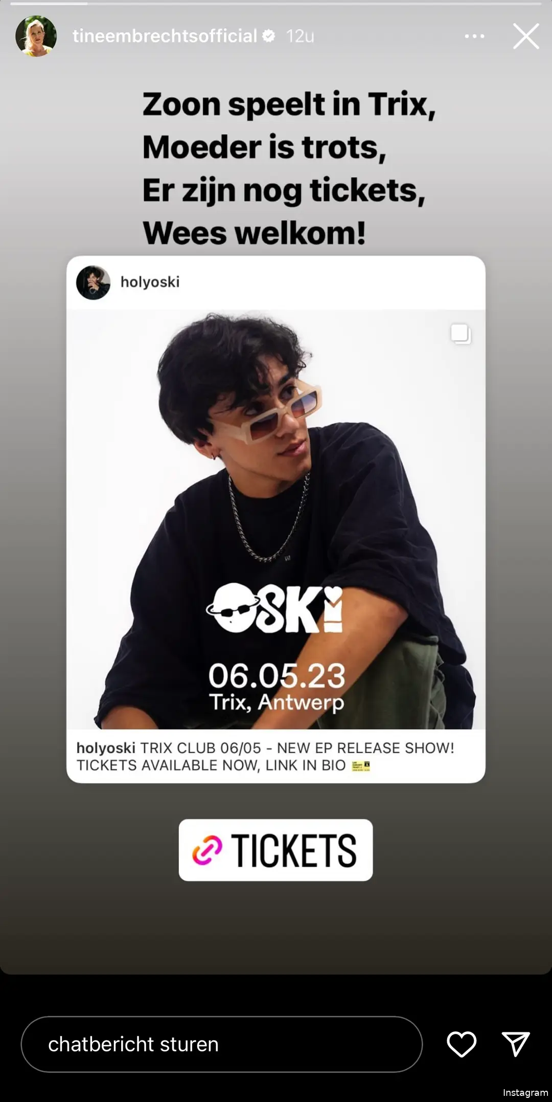 Bron: Instagramverhaal