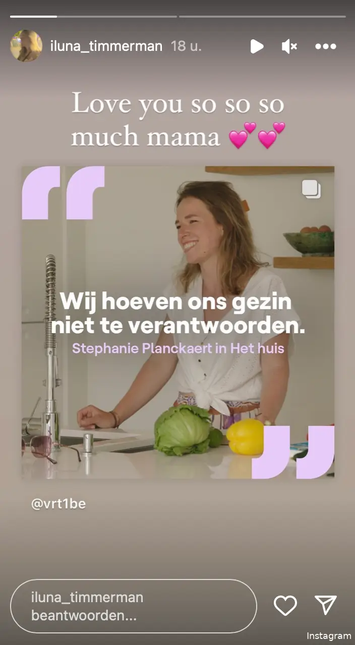 Instagram Stories (@iluna_timmerman)