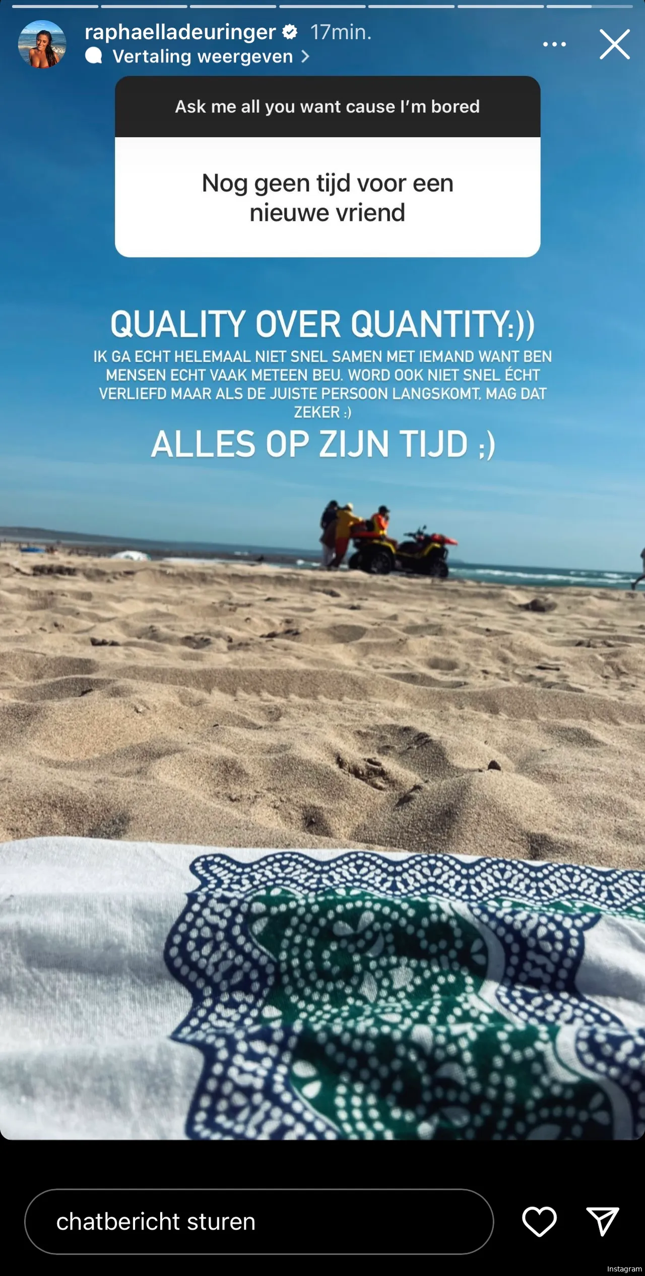 Bron: Instagramverhaal